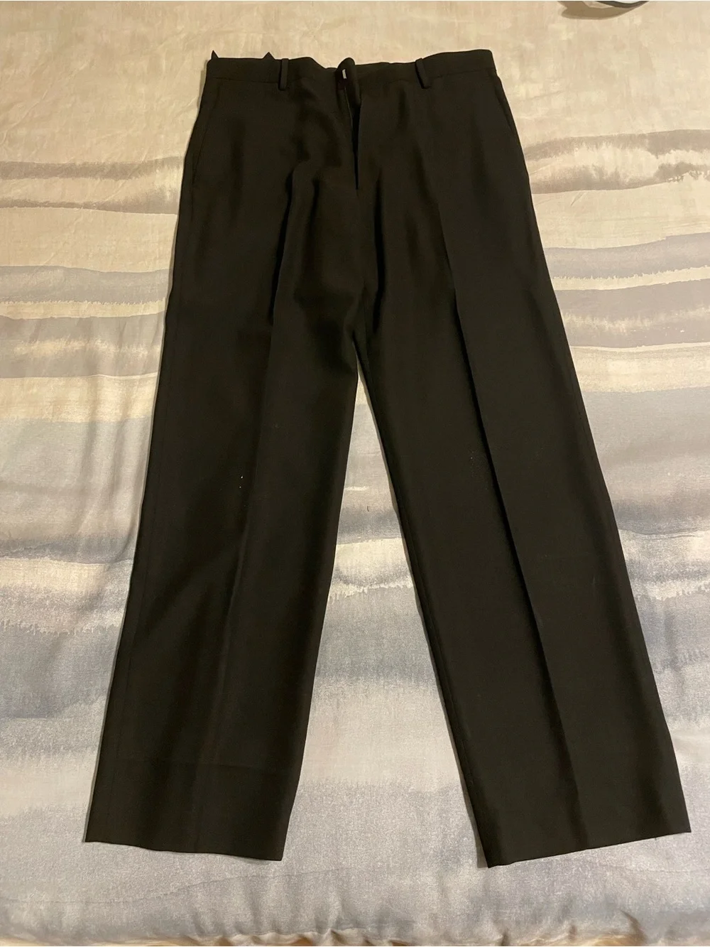Banana Republic Black Wool Men’s Suit with Jacket and Pants